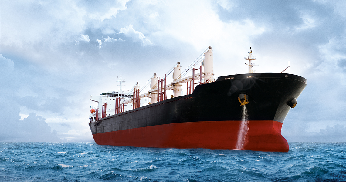 Ship with FROSIO Corrosion Protection